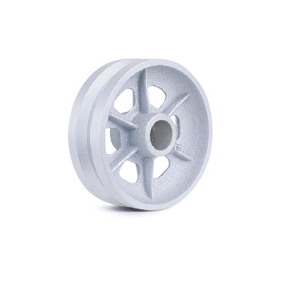 V-GROOVE CAST IRON WHEELS